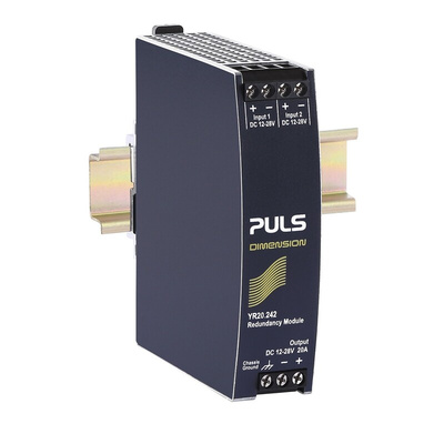 PULS Redundancy module, for use with N+1 Redundant Systems, 1+1 Redundant Systems