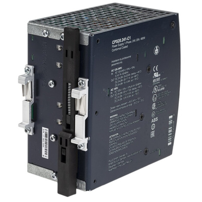 PULS C DIN Rail Power Supply, 100 → 240V ac ac Input, 24V dc dc Output, 20A Output, 480W
