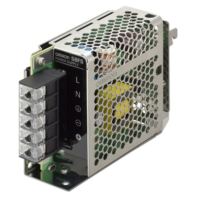 Omron S8FS-G Switch Mode DIN Rail Power Supply, 85 → 264V ac ac, dc Input, 15V dc dc Output, 2.4A Output, 30W