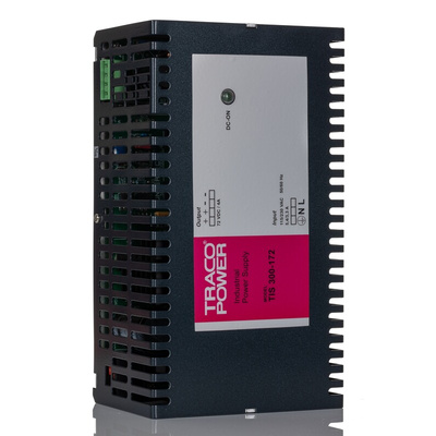 TRACOPOWER TIS DIN Rail Power Supply, 115V ac ac Input, 72V dc Output, 4.2A Output