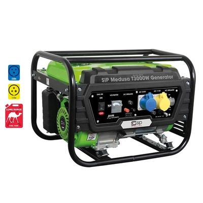 SIP 2.7kW Generator, 110/230V Output, 47kg