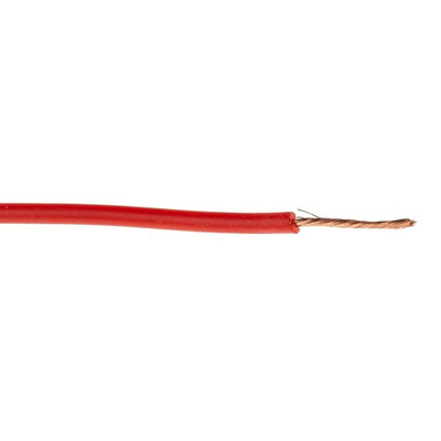 Hew Heinz Eilentropp Red, 0.52 mm² Hook Up Wire SIFF Series , 20m