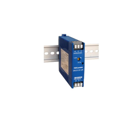 TDK-Lambda DRJ DIN Rail Power Supply, 85 → 264 V ac V dc, 120 → 370 V ac V dc ac, dc Input, 5V dc dc