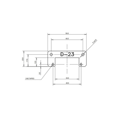 TDK-Lambda Mounting Bracket, for use with ZWS30B