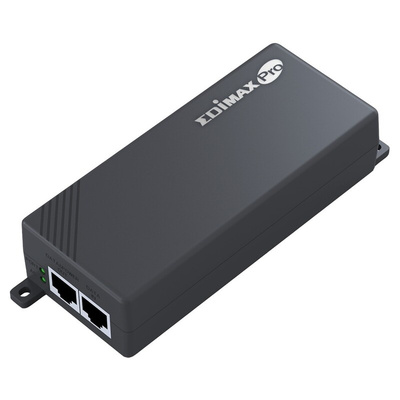 Edimax Single Port POE Injector, 100 → 240V ac Input, 53V dc Output, 550mA