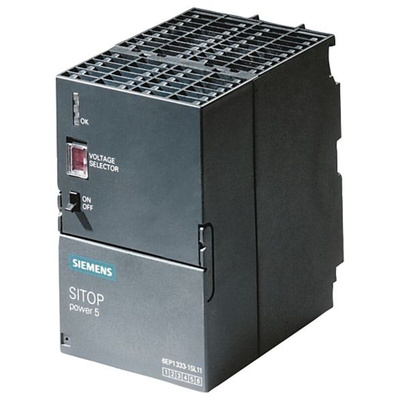Siemens S7-300 Power Supply, 110V dc Input, 24V dc Output, 2A Output, 64W