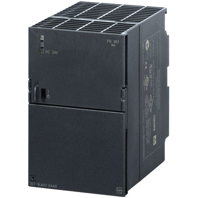 Siemens S7-300 Power Supply, 240V ac Input, 24V dc Output, 10A Output, 267W