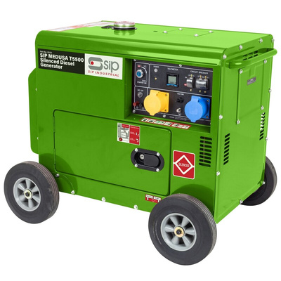 SIP 5kW Generator, 110/230V ac Output, 155kg