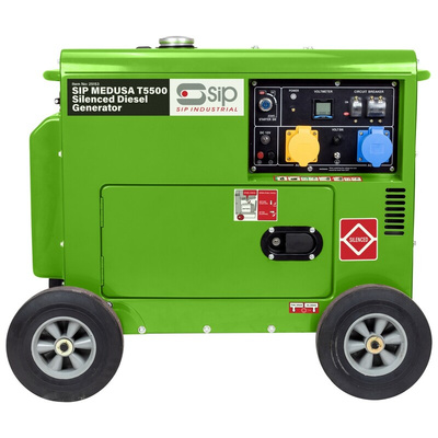 SIP 5kW Generator, 110/230V ac Output, 155kg