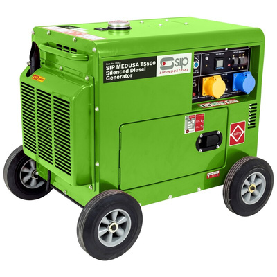 SIP 5kW Generator, 110/230V ac Output, 155kg