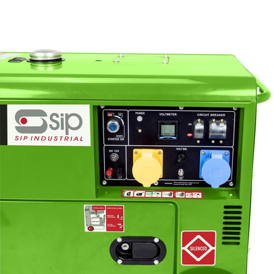 SIP 5kW Generator, 110/230V ac Output, 155kg