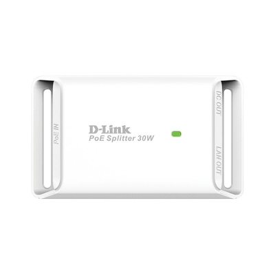 D-Link Single Port PoE Splitter, 12V Output, 2A, 30W