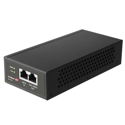 Edimax Single Port POE Injector, 100 - 240V ac Input, 1.5A, 90W