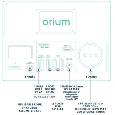 Orium Generator, 230V Output, 1.4kg