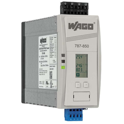 Wago 787 Switch Mode Switching Power Supply, 480V ac ac Input, 24V dc dc Output, 10A Output, 240W
