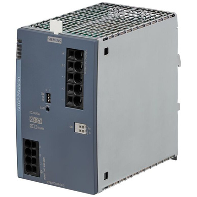 Siemens 6EP3437 DIN Rail Power Supply, 400 → 500V ac ac Input, 24V dc dc Output, 40A Output