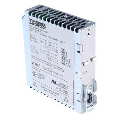 Phoenix Contact Redundancy module, TRIO-DIODE/48DC/2X10/1X20 Series