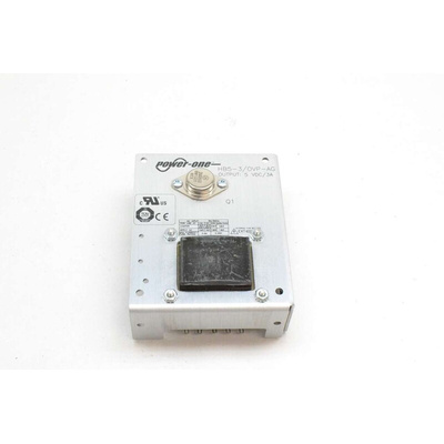 BEL POWER SOLUTIONS INC Open Frame Linear Power Supply, 100 → 264V ac Input, 5V Output, 3A Output, 15W