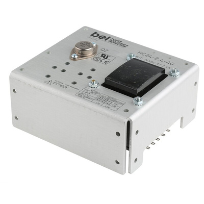 BEL POWER SOLUTIONS INC Open Frame Linear Power Supply, 100 → 264V ac Input, 24V Output, 2.4A Output, 57.6W