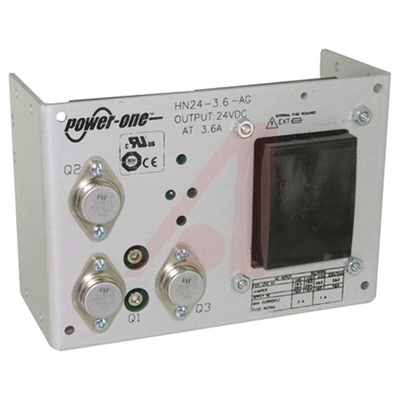 BEL POWER SOLUTIONS INC Open Frame Linear Power Supply, 100 → 264V ac Input, 24V Output, 3.6A Output, 86.4W