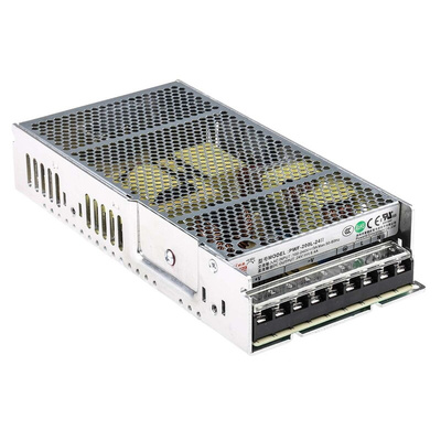RS PRO Switching Power Supply, 24V dc, 8.4A, 200W, 1 Output, 90 → 264V ac Input Voltage