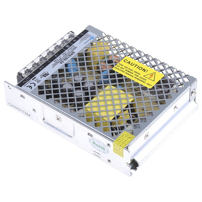 RS PRO Switching Power Supply, 24V dc, 4.5A, 108W, 1 Output, 85 → 264V ac Input Voltage