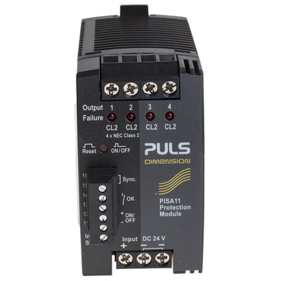 PULS Output Module, for use with PISA11 Series Protection Module, PISA11 Series
