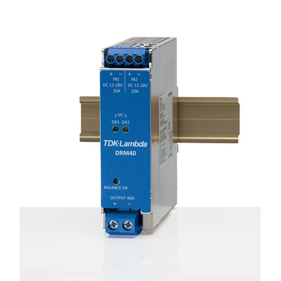 TDK-Lambda DIN Rail Mount Transformer, for use with EMC Filter, EMI Filter, DRM40 Series