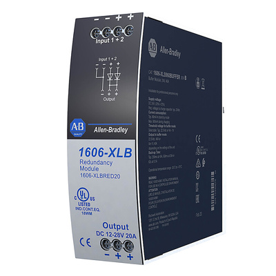 Rockwell Automation Power Supply Redundancy Module, for use with 1606-XL, 1606 Series