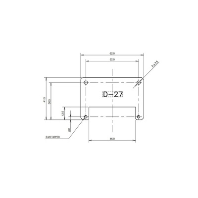 TDK-Lambda Mounting Bracket, for use with ZWS100BAF