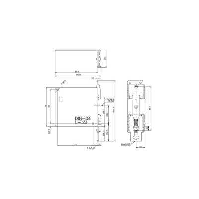 TDK-Lambda Mounting Bracket, for use with RWS50B, RWS-B Series