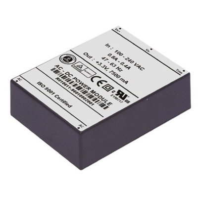 RS PRO Switching Power Supply, 15V dc, 2A, 30W, 1 Output, 85 → 265V ac Input Voltage