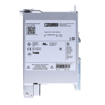 Phoenix Contact UPS Battery Pack, for use with UPS
