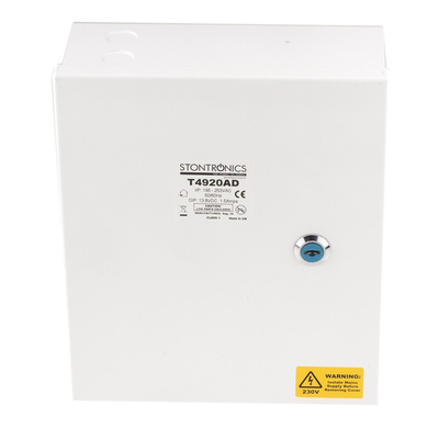 RS PRO Switching Power Supply, 13.8V dc, 1.5A, 20W, 1 Output, 195 → 253V ac Input Voltage