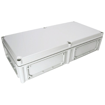 Fibox EK, Grey Polycarbonate Enclosure, IP66, IP67, Flanged, 560 x 280 x 130mm