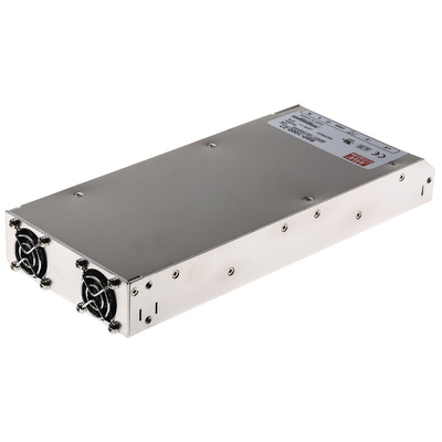 MEAN WELL Switching Power Supply, RSP-1000-27, 27V dc, 37A, 999W, 1 Output, 127 → 370 V dc, 90 → 264 V ac