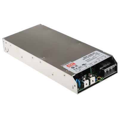 MEAN WELL Switching Power Supply, RSP-1000-48, 48V dc, 21A, 1kW, 1 Output, 127 → 370 V dc, 90 → 264 V ac