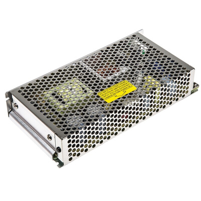 MEAN WELL Switching Power Supply, RQ-125D, 5V dc, 2 A, 2.5 A, 8 A, 500 mA, 124W, Quad Output, 176 → 264 V ac,