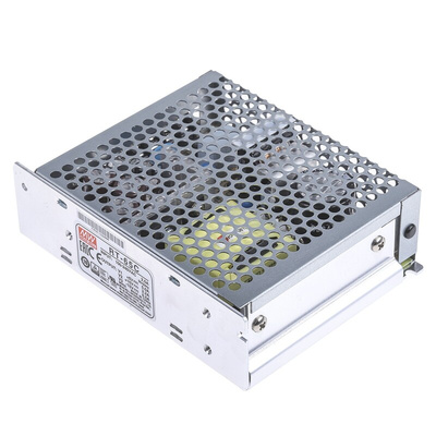 MEAN WELL Switching Power Supply, RT-65C, 5V dc, 2.2 A, 5 A, 500mA, 65.5W, Triple Output, 125 → 373 V dc, 88