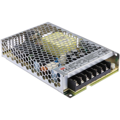 MEAN WELL Switching Power Supply, LRS-150F-12RS, 12V dc, 12.5A, 150W, 1 Output, 120 → 370 V dc, 85 → 264