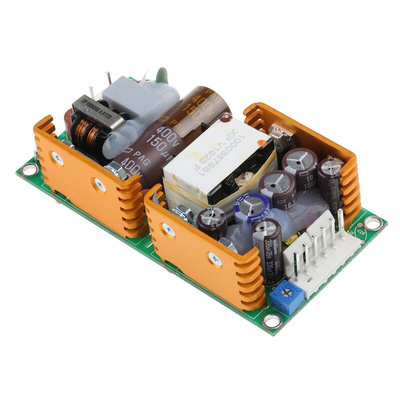 XP Power Switching Power Supply, ECM40UT31, 5 V dc, ±12 V dc, 2 A, 6 A, 500 mA, 40W, Triple Output, 120 → 370 V
