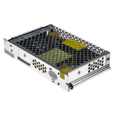 RS PRO Switching Power Supply, 12V dc, 12.5A, 150W, 1 Output, 170 → 264 V ac, 85 → 132 V ac Input Voltage