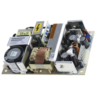 Artesyn Embedded Technologies Switching Power Supply, LPT43, 5 V dc, ±12 V dc, 8 A, 700mA, 40W, Triple Output, 120