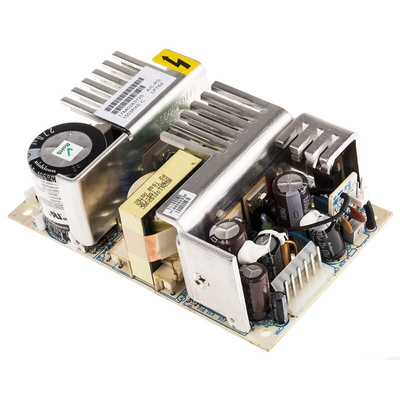 Artesyn Embedded Technologies Switching Power Supply, LPT62, 5 V dc, ±12 V dc, 1 A, 3.5 A, 8 A, 60W, Triple Output, 120