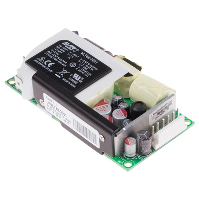 EOS Switching Power Supply, LFVLT60-3001, 5.2 V dc, 12.5 V dc, 1.5 A, 8 A, 500 mA, 60W, Triple Output, 180 → 264