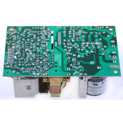 Artesyn Embedded Technologies Switching Power Supply, LPT62-M, 5 V dc, ±12 V dc, 1 A, 3.5 A, 8 A, 60W, Triple Output,
