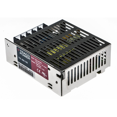 TRACOPOWER Switching Power Supply, TXL 060-12S, 12V dc, 5A, 60W, 1 Output, 88 → 264V ac Input Voltage
