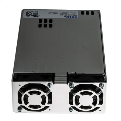 Cosel Switching Power Supply, PBA300F-24, 24V dc, 14A, 336W, 1 Output, 120 → 350 V dc, 85 → 264 V ac