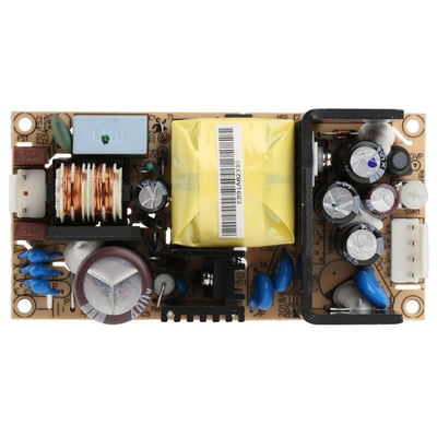 MEAN WELL Switching Power Supply, RPS-60-12, 12V dc, 5A, 60W, 1 Output, 127 → 370 V dc, 90 → 264 V ac