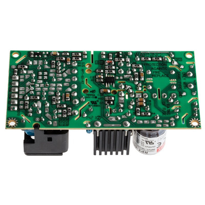 MEAN WELL Switching Power Supply, RPT-60B, 5 V dc, ±12 V dc, 2 A, 4 A, 500mA, 50W, Triple Output, 127 → 370 V